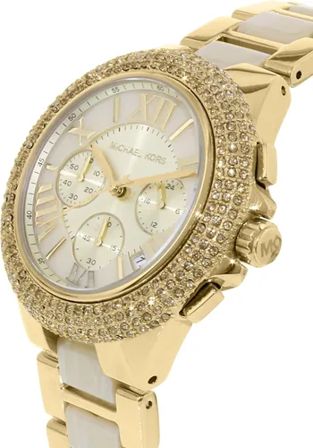 Vista 2 de Michael Kors Relojes Camille Reloj Mujer (Oro), Oro, Movimiento de cuarzo