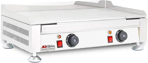 Vista 7 de ALDKitchen Plancha plana Parrilla compacta Teppanyaki con escápula Control manual 110 V (23.85 x 13.97 pulgadas)