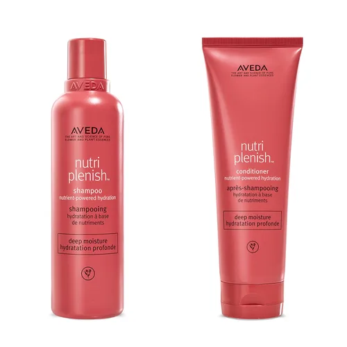 Vista 12 de Aveda Nutriplenish Shampoo Deep Moisture Rich Hydration for Medium to Thick Dry Hair Organic Pomegranate Oil, Coconut Oil, Mango Butter 93%