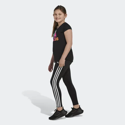 Vista 6 de adidas Leggings ajustados Super Star para niña Negro