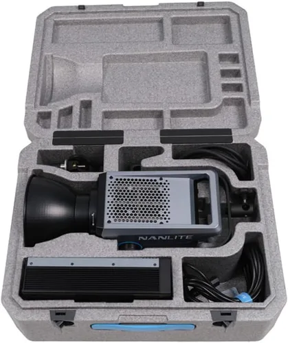 Vista 4 de Proyector LED Nanlite Fc 500c RGBW, montaje Bowens, aplicación y control remoto de 0.08 oz Proyector Rgbw a todo color 2700-7500K, 57, 050 Lux a