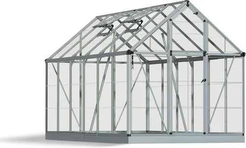 Vista 14 de Snap & Grow invernadero de 6 pies, plateado, tamaño: 6' x 8', Plateado
