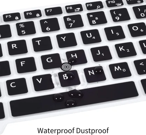 Vista 4 de CaseBuy Funda de teclado para Dell Latitude 5480 5490 5491 7490 7480 14 pulgadas portátil, Dell 3340 E3340 E5490 E5491 E5450 E5470 E5470 E7470 E7480