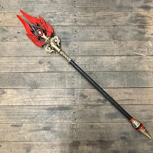 Vista 2 de Fantasy Genshin - Espada de espuma para disfraz y cosplay, varios estilos