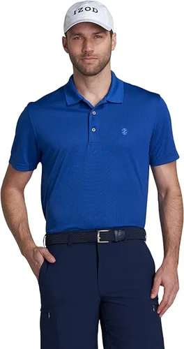 Vista 4 de IZOD Polo Performance Golf Grid para hombre