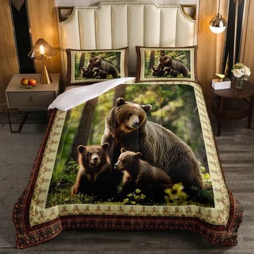 Vista 16 de Erosebridal Juego de edredón rústico de ciervos para niños, adolescentes y adultos, juego de ropa de cama tamaño individual con temática de caza