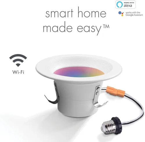 Vista 3 de Globe Electric 50078 Collection Smart Retrofit - Luz empotrada