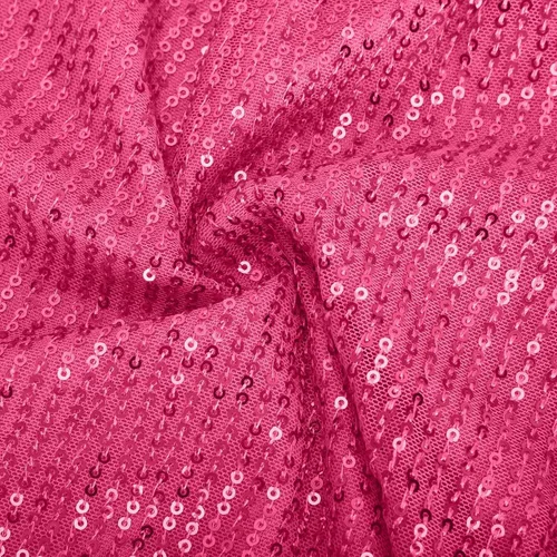 Vista 3 de Elegante vestido de lentejuelas fruncidas para mujer, sexy, con un hombro descubierto, ajustado, vestido formal con purpurina brillante