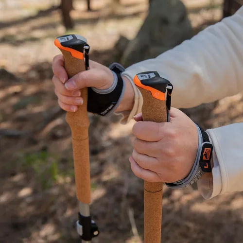 Vista 5 de Terrain Alpha Vertex Carbon - Bastones de trekking, bastones para caminar y senderismo, Canyon Sunset