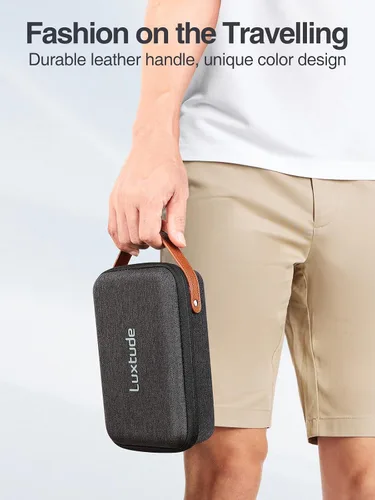 Vista 8 de Estuche rígido para electrónica y bolsa organizadora de cables blandos