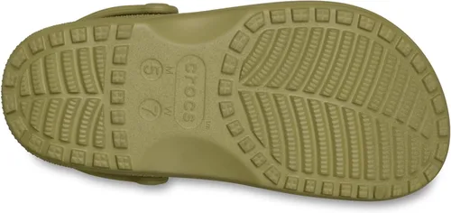 Vista 5 de Crocs Zuecos clásicos de lona elaborados unisex para hombres y mujeres