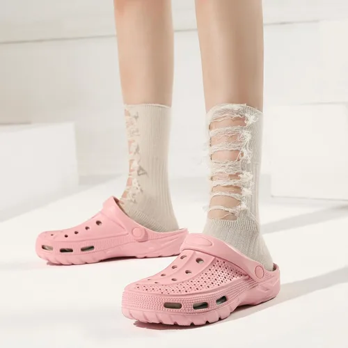 Vista 5 de INMINPIN - Zuecos ortopédicos para mujeres y hombres, con soporte de arco, zapatos de jardín, sandalias con fascitis plantar y plantillas de pies