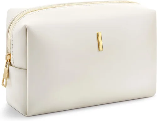 Vista 15 de Kigeli Initial Makeup Bag Gifts for Women Teen Girls Bridesmaid, C