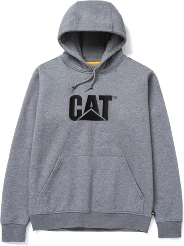 Vista 16 de Sudadera con capucha CAT para hombre con logotipo frontal bordado de CAT, sistema de gestión de cable S3 y bolsillo con bolsa Musgo del ejército