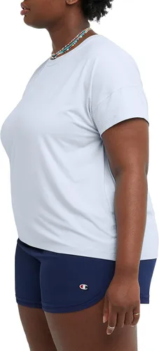 Vista 3 de Champion Women's T-shirt, Soft Touch, Moisture Wicking, Essential Tee for Women (Plus Size)