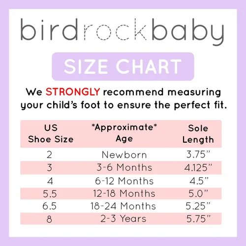 Vista 4 de BirdRock Baby Mary Jane - Mocasines para bebé de piel auténtica con suela suave para recién nacidos, bebés, infantes y niños pequeños.