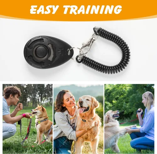 Vista 5 de ondware Bolsa grande para perros con cinturón ajustable, bolsa de entrenamiento Oxford impermeable con cordón, bolsas de clicker y excrementos