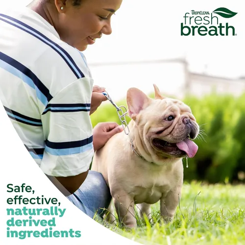 Vista 8 de TropiClean Cepillos de dientes Fresh Breath Finger para perros y cachorros Alternativa de cepillo de dientes suave suave para una fácil limpieza
