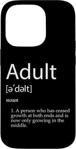 Vista 17 de Funny Adult Definition Joke for Parents Dad Mom Adults Case for iPhone XR