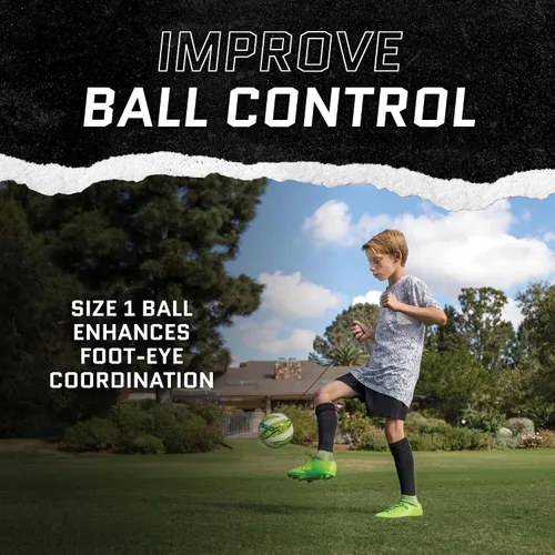 Vista 2 de SKLZ Star-Kick Touch - Entrenador de fútbol – Práctica de patadas y pases para jugadores jóvenes, perfecto para mejorar la coordinación pie-ojo