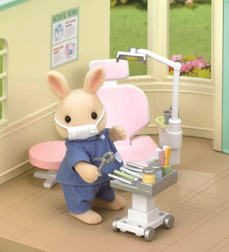 Vista 5 de Epoch Sylvanian Families Sylvanian Family Doll "Kit dentista H-14