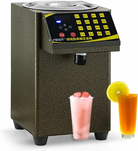 Vista 10 de Dispensador Automático de Fructosa de 8 L, Máquina Cuantitativa Comercial de Fructosa y Azúcar, 360 W, Máquina Cuantitativa Eléctrica y Jarabe