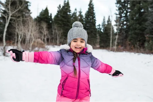 Vista 6 de Zelda Matilda - Los guantes de invierno más cálidos e impermeables para niños, para nieve y esquí