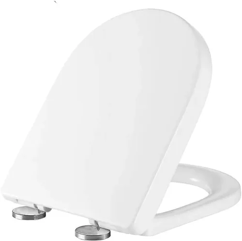 Vista 7 de SouNor Asiento de inodoro UF duradero alargado en forma de U/D cierre suave de liberación rápida fácil de instalar, blanco (TU908)