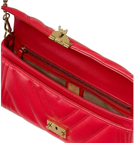 Vista 2 de MCM MYZ9AME42RU001 Millie - Bolso cruzado de piel acolchada para mujer, color rojo