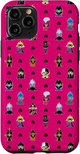 Vista 27 de iPhone 16 Disney Villains Anti-Love Cute Black Heart Valentine’s Day Case