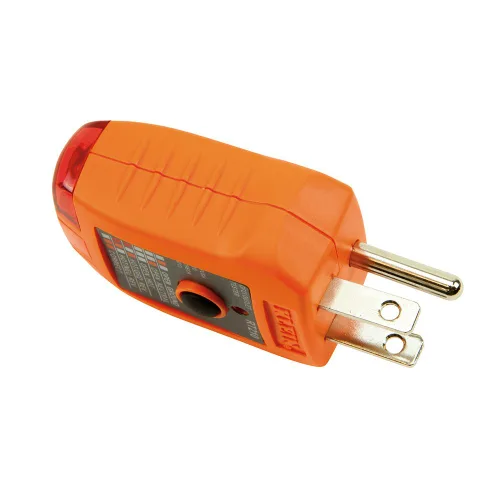 Vista 7 de Klein Tools RT210 Probador de Enchufes, Probador de Receptáculos para GFCI / Enchufes Eléctricos AC Estándar de Norteamérica, Detecta Problemas