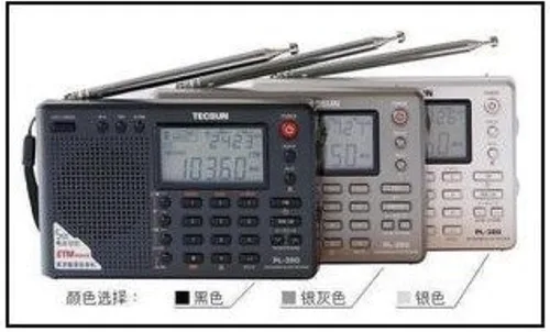 Vista 4 de TECSUN PL-380 DSP estéreo FM. Frecuencia media. Onda corta. Onda larga. Receptor de radio de lazos de seguimiento de fase de banda mundial