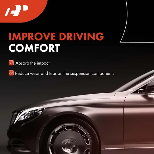 Vista 3 de A-Premium 4 unidades de acumuladores de suspensión delantera y trasera compatibles con Toyota Land Cruiser 2008-2021 y Lexus LX570 2008-2021, lado