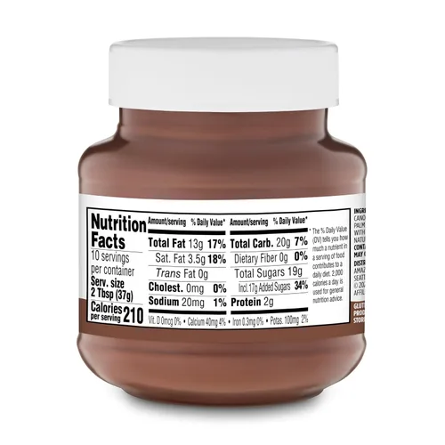 Vista 2 de Amazon Grocery, Crema de avellana con cacao, 13 onzas (anteriormente Amazon Fresh, el embalaje puede variar)