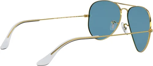 Vista 8 de Ray-Ban Rb3025 - Lentes de sol polarizados, diseño de aviador clásico, dorado