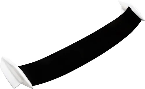 Vista 7 de Alerón para Honda Civic 5Dr Hatchback 2016-2021, ABS pintado negro brillante y blanco estilo Type-R ala divisora de maletero trasero