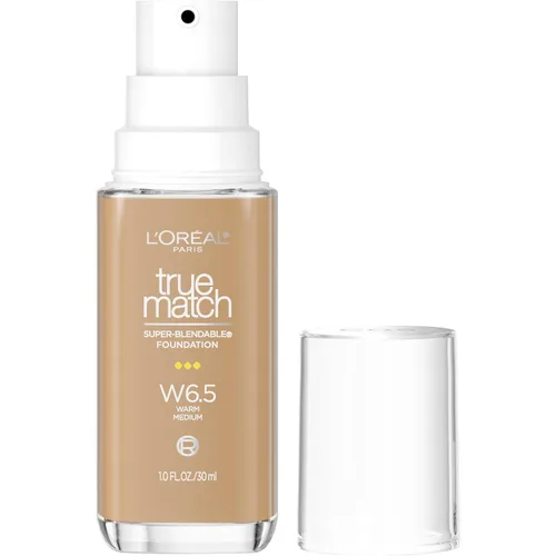 Vista 27 de L'Oreal Paris True Match - Base líquida supermezclable, maquillaje de base líquida de cobertura media, C0.5, ligero, 1 onza líquida
