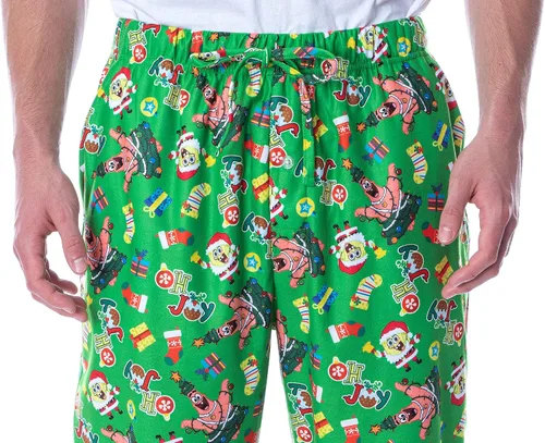 Vista 3 de Nickelodeon - Pantalones cuadrados de Bob Esponja para hombre Oh Joy Loungewear