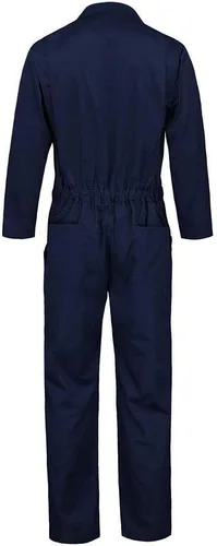 Vista 4 de Mono azul para adulto, disfraz de Halloween azul marino para hombre