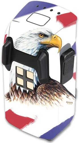 Vista 4 de MightySkins Skin compatible con la batería DJI Spark Mini Drone – Action Fish Puzzle Funda protectora de vinilo duradera y única Fácil