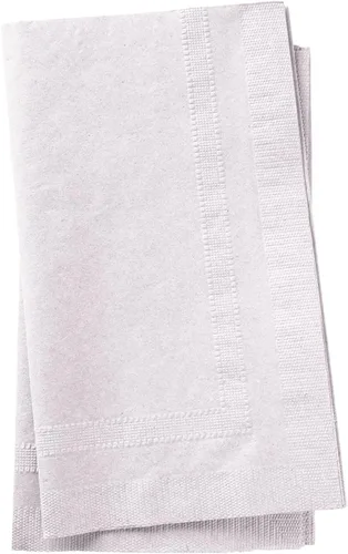 Vista 8 de Perfect Stix - Servilletas de cena (2 capas) color blanco