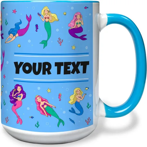 Vista 18 de Taza personalizada para niños – Mariposas – Nombre/texto personalizado, chocolate caliente de cerámica, cacao/taza de café para niñas, regalo