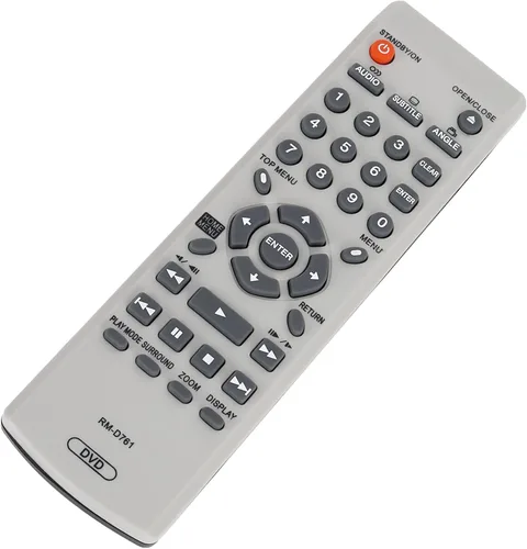 Vista 3 de RM-D761 Reemplazo remoto compatible con reproductor de DVD Pioneer DV-490V-K DV-490V-S VXX2800 VXX2914 VXX2913 VXX2865 VXX3216 VXX3217 VXX3218