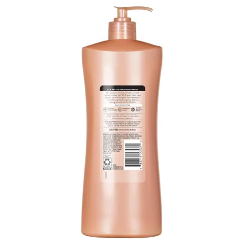 Vista 5 de Suave Silk Protein - Champú suave y elegante para cabello seco e inmanejable, antihumedad + control de encrespamiento 48 horas, mejora el brillo