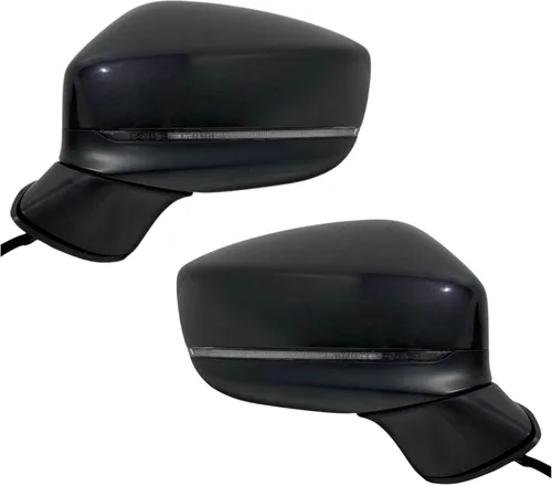 Vista 14 de Espejo lateral del conductor Spieg para Mazda CX-5 2017-2024 con monitoreo de punto ciego BSM, ajuste eléctrico, calefactado, luz de señal de giro
