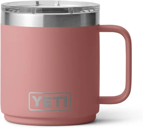 Vista 25 de YETI Rambler - Taza apilable de 10 onzas, aislada al vacío, acero inoxidable con tapa MagSlider, acero inoxidable