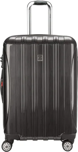Vista 6 de DELSEY PARIS Helium Aero, equipaje mediano a cuadros de 24 pulgadas Carbón cepillado.