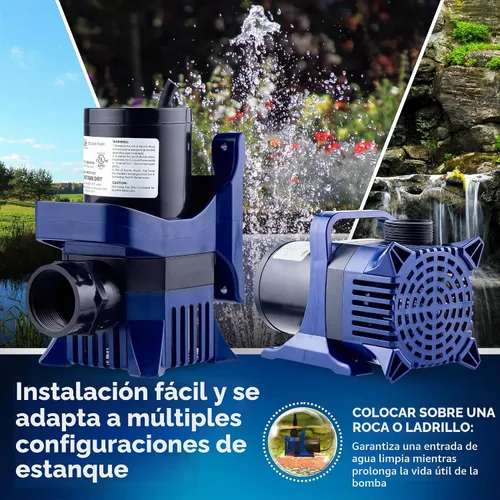 Vista 7 de Alpine Corporation PAL10300 10300 Bomba para estanque, 33', negro