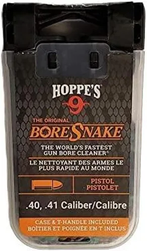 Vista 7 de Hoppe's, Boresnake® with Den and T-Handle, Pistol Cleaner