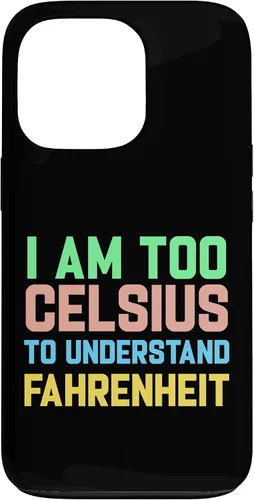 Vista 10 de Funda para iPhone 16 con texto "I am Too Celsius To Understand Fahrenheit